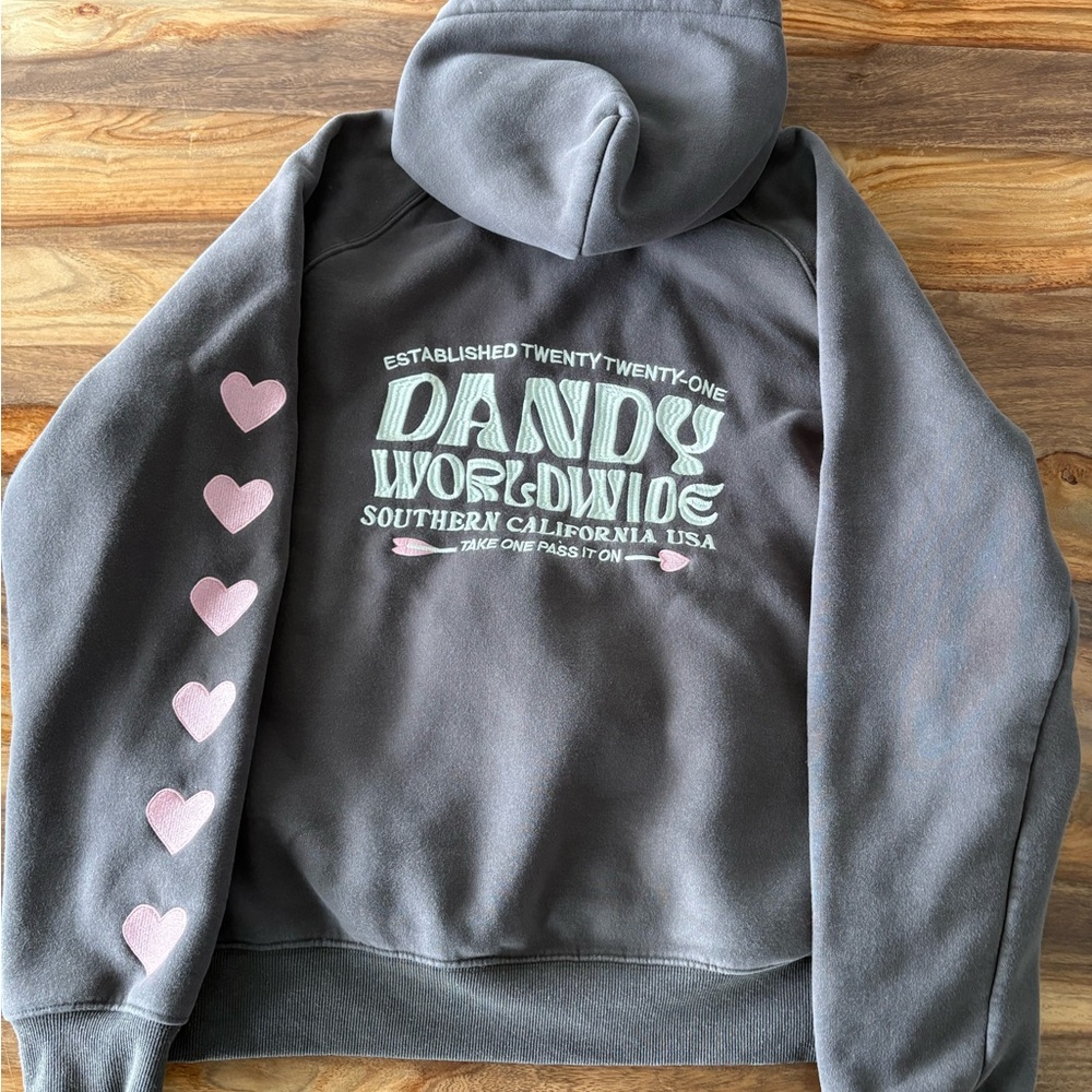 Dandy Heart on my sleeve hoodie